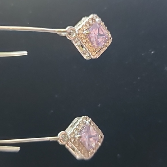 Dimond drop earrings - Picture 4 of 4